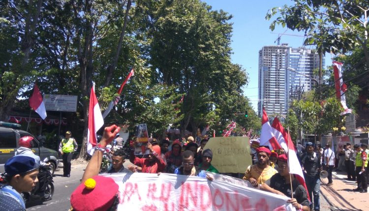 Aksi Mahasiswa Papua